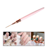 Maxbell Nail Art Brushes Nail Drawing Brush for Thin Details Long Lines Fine Drawing 20mm