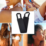 Maxbell Back Lotion Applicator Self Tanner Applicator Quality Microfiber  Black