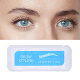 Maxbell 2x Eyebrow Fixative Fashion Makeup Eyebrow Lift Kit for Salon Home Use Women