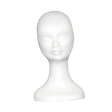 Maxbell Foam Mannequin Head Wig Display Mannequin Head Lightweight Manikin Foam Head Style B