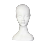 Maxbell Foam Mannequin Head Wig Display Mannequin Head Lightweight Manikin Foam Head Style C