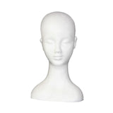 Maxbell Foam Mannequin Head Wig Display Mannequin Head Lightweight Manikin Foam Head Style C