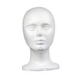 Maxbell Foam Mannequin Head Wig Display Mannequin Head Lightweight Manikin Foam Head Style D