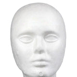 Maxbell Foam Mannequin Head Wig Display Mannequin Head Lightweight Manikin Foam Head Style D