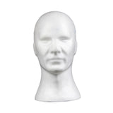 Maxbell Foam Mannequin Head Wig Display Mannequin Head Lightweight Manikin Foam Head Style E