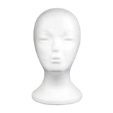 Maxbell Foam Mannequin Head Wig Display Mannequin Head Lightweight Manikin Foam Head Style G