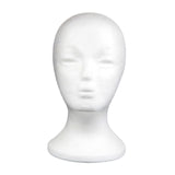 Maxbell Foam Mannequin Head Wig Display Mannequin Head Lightweight Manikin Foam Head Style G