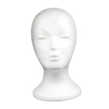 Maxbell Foam Mannequin Head Wig Display Mannequin Head Lightweight Manikin Foam Head Style G