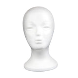 Maxbell Foam Mannequin Head Wig Display Mannequin Head Lightweight Manikin Foam Head Style G