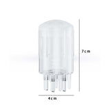 Maxbell Scalp Applicator Comb 4ml Hair Oil Applicator Bottle for Serum Essential Oil White