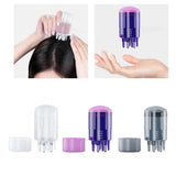 Maxbell Scalp Applicator Comb 4ml Hair Oil Applicator Bottle for Serum Essential Oil White