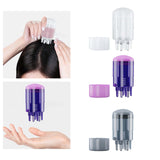 Maxbell Scalp Applicator Comb 4ml Hair Oil Applicator Bottle for Serum Essential Oil White