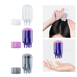 Maxbell Scalp Applicator Comb 4ml Hair Oil Applicator Bottle for Serum Essential Oil White