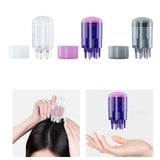 Maxbell Scalp Applicator Comb 4ml Hair Oil Applicator Bottle for Serum Essential Oil White