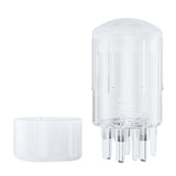 Maxbell Scalp Applicator Comb 4ml Hair Oil Applicator Bottle for Serum Essential Oil White