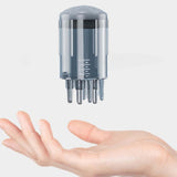 Maxbell Scalp Applicator Comb 4ml Hair Oil Applicator Bottle for Serum Essential Oil Gray