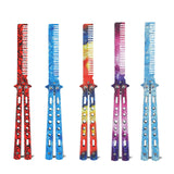 Maxbell Practice Butterfly Comb Trainer Training Comb for Beginner Practice Training Red