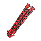 Maxbell Practice Butterfly Comb Trainer Training Comb for Beginner Practice Training Red