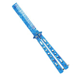 Maxbell Practice Butterfly Comb Trainer Training Comb for Beginner Practice Training Blue