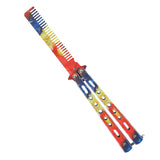 Maxbell Practice Butterfly Comb Trainer Training Comb for Beginner Practice Training Colorful