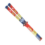 Maxbell Practice Butterfly Comb Trainer Training Comb for Beginner Practice Training Colorful