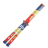 Maxbell Practice Butterfly Comb Trainer Training Comb for Beginner Practice Training Colorful