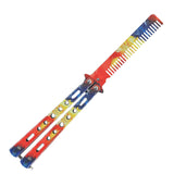 Maxbell Practice Butterfly Comb Trainer Training Comb for Beginner Practice Training Colorful