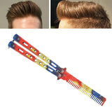 Maxbell Practice Butterfly Comb Trainer Training Comb for Beginner Practice Training Colorful