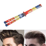 Maxbell Practice Butterfly Comb Trainer Training Comb for Beginner Practice Training Colorful