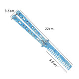 Maxbell Practice Butterfly Comb Trainer Training Comb for Beginner Practice Training Bubbles Pattern