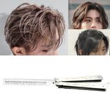 Maxbell Butterfly Comb Hair Styling Tool Unsharpened Foldable Training Comb White
