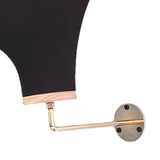 Maxbell Manikin Head Smooth Durable for Beginner Shopping Mall Barbershop Shop Props Black