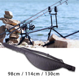 Maxbell Fishing Rod Case Portable Folding Fishing Pole Case for Gift Fishing Outdoor Length 98cm