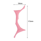 Maxbell Silicone Eyebrow Shaping Tool Eyeliner Stencil Make Up Tool