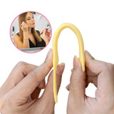 Maxbell Silicone Eyebrow Shaping Tool Eyeliner Stencil Make Up Tool