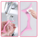 Maxbell Silicone Eyebrow Shaping Tool Eyeliner Stencil Make Up Tool