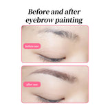 Maxbell Silicone Eyebrow Shaping Tool Eyeliner Stencil Make Up Tool