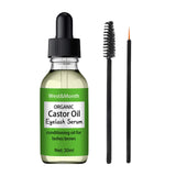 Maxbell Castor Oil for Eyelashes and Eyebrows Easy to Use Conditioning Oil for Women