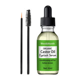 Maxbell Castor Oil for Eyelashes and Eyebrows Easy to Use Conditioning Oil for Women