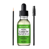 Maxbell Castor Oil for Eyelashes and Eyebrows Easy to Use Conditioning Oil for Women