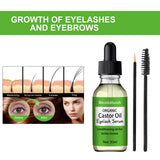 Maxbell Castor Oil for Eyelashes and Eyebrows Easy to Use Conditioning Oil for Women