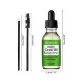 Maxbell Castor Oil for Eyelashes and Eyebrows Easy to Use Conditioning Oil for Women