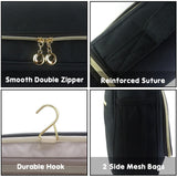 Maxbell Hair Curler Storage Bag Pouch Organizer Lightweight Portable Hair Dryer Case