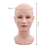 Maxbell Mannequin Head Display Stand Hairpieces Display Holder for Shopping Mall Hat Female