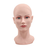 Maxbell Mannequin Head Display Stand Hairpieces Display Holder for Shopping Mall Hat Female