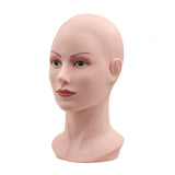 Maxbell Mannequin Head Display Stand Hairpieces Display Holder for Shopping Mall Hat Female