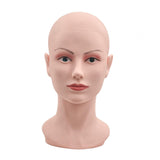 Maxbell Mannequin Head Display Stand Hairpieces Display Holder for Shopping Mall Hat Female