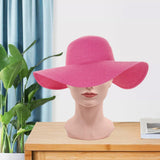 Maxbell Mannequin Head Display Stand Hairpieces Display Holder for Shopping Mall Hat Female