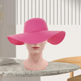 Maxbell Mannequin Head Display Stand Hairpieces Display Holder for Shopping Mall Hat Female