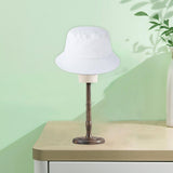 Maxbell Hat Display Stand Portable Sturdy Hat Holder for Malls Styling Salon Markets long brown